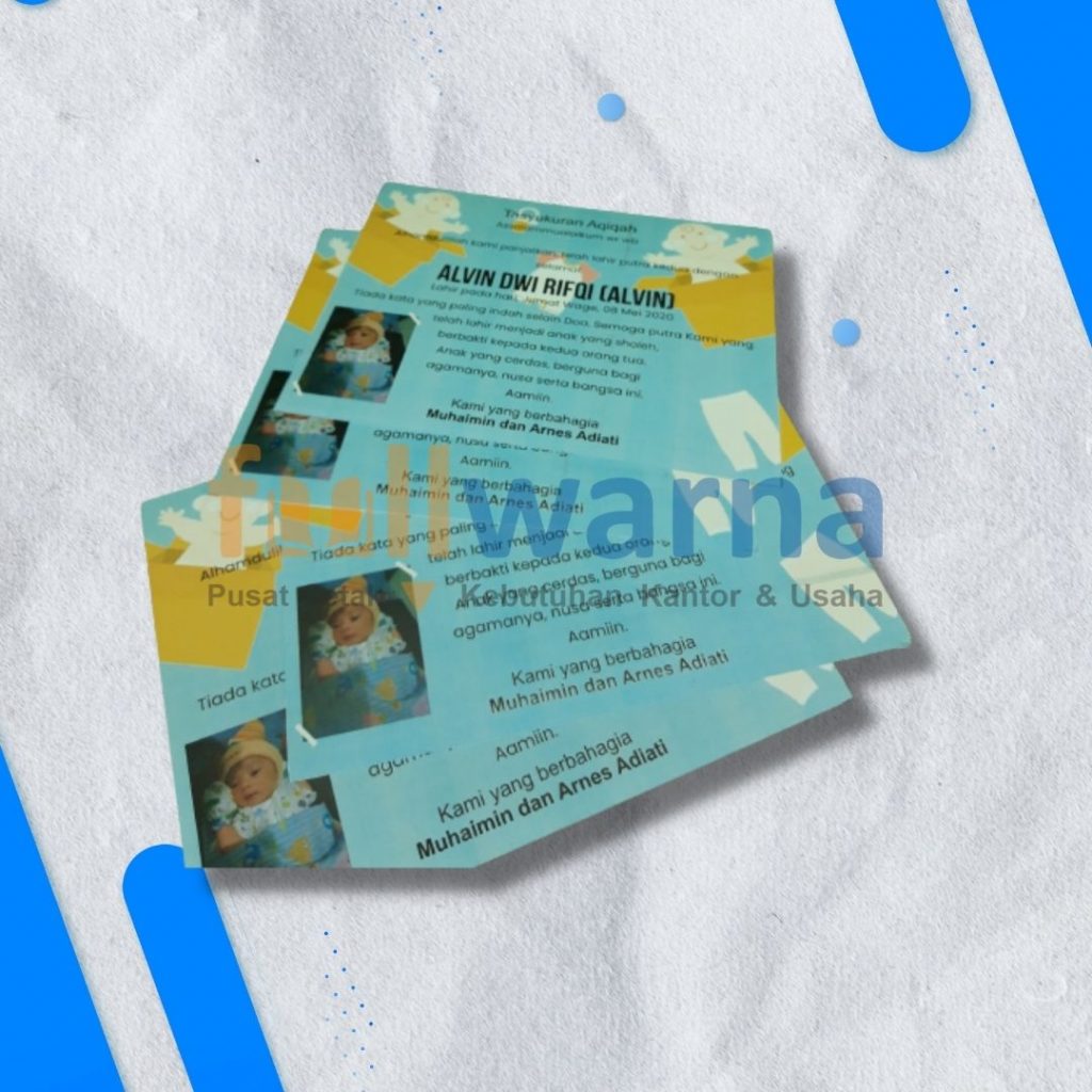Termuraaah... Kartu Tasyakuran | Pusat Cetak ATK Jogja