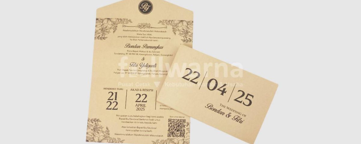 Undangan Pernikahan Murah