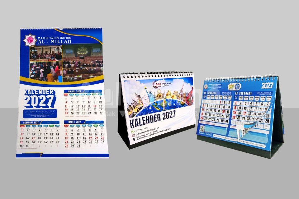 Kalender Custom 2027